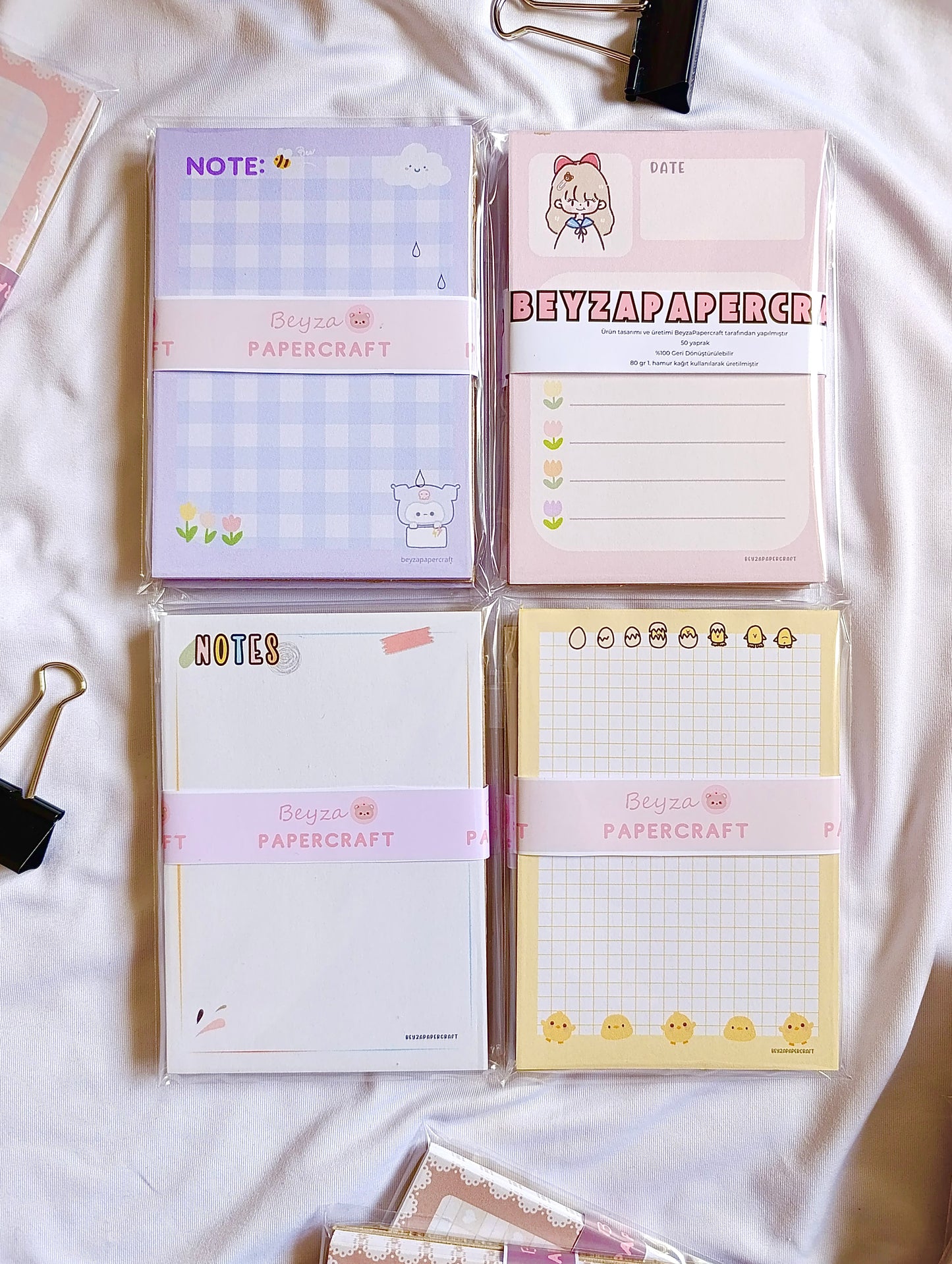 4’lü Notepad Seti